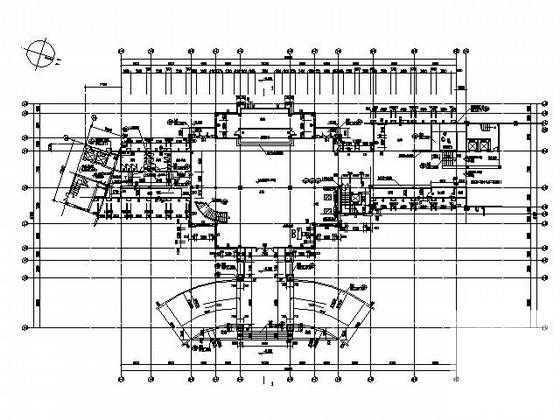 3层地中海风格豪华会所建筑施工CAD图纸 - 3