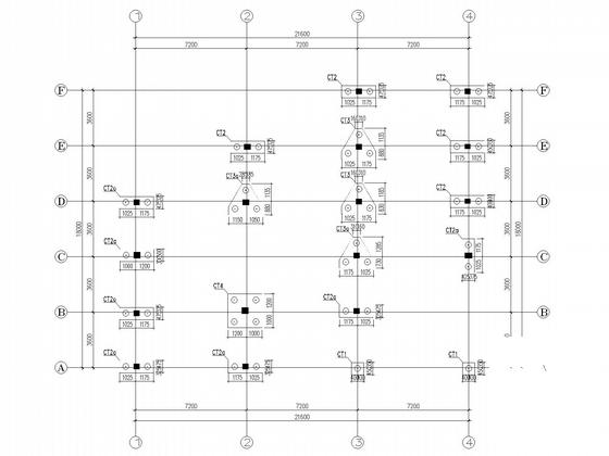 2层框架住宅楼结构CAD施工图纸(建施) - 4