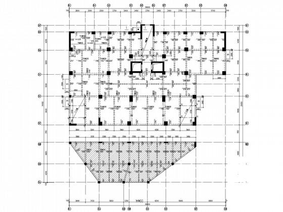 15层框剪住宅楼结构CAD施工图纸 - 3