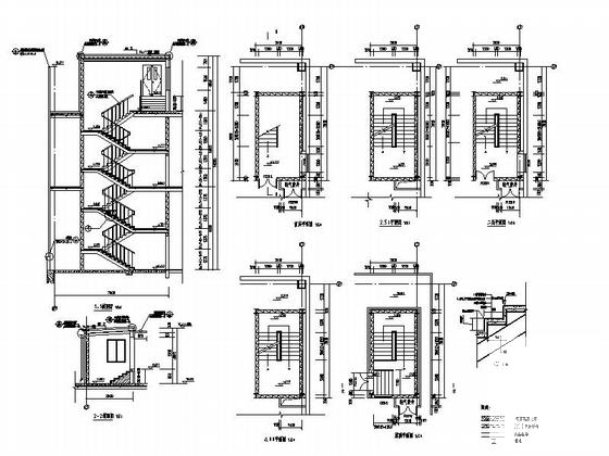 两层钢框架厂房CAD施工图纸设计 - 5