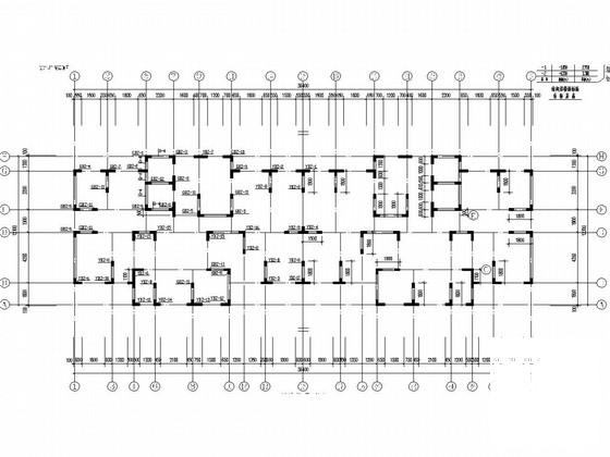 18层剪力墙经济适用房结构CAD施工图纸（地下两层）(基础设计等级) - 3