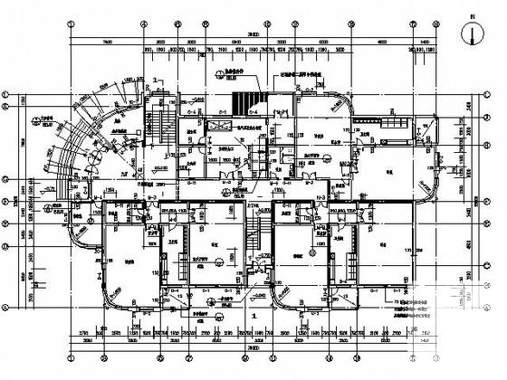 4层九班幼儿园建筑扩初CAD图纸 - 3