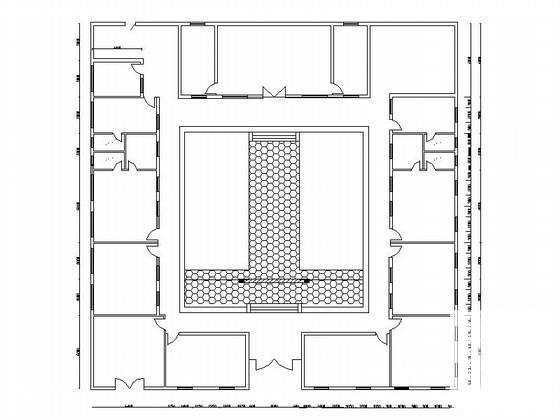 仿古建筑四合院建筑施工CAD图纸(节点详图) - 3