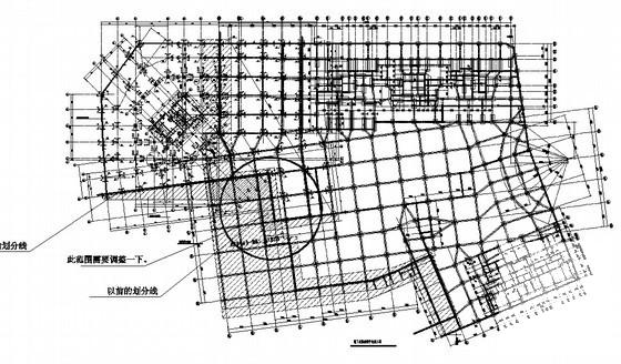 现代高层住宅楼二期4号、5号楼地下室人防建筑施工CAD图纸 - 2