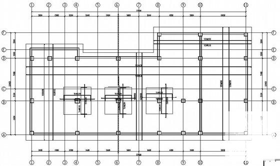 11层框架桩基础办公楼结构CAD施工图纸（65张） - 3