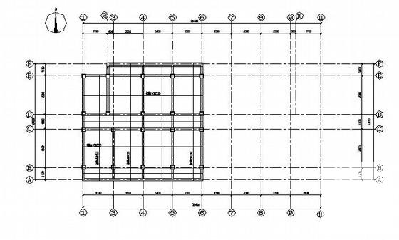 6层框架结构学生宿舍结构CAD施工图纸 - 3