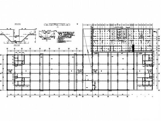 26层纯剪力墙结构办公楼结构CAD施工图纸（地下1层）(基础设计等级) - 2