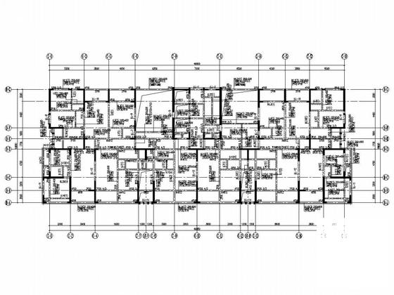 26层纯剪力墙结构办公楼结构CAD施工图纸（地下1层）(基础设计等级) - 4