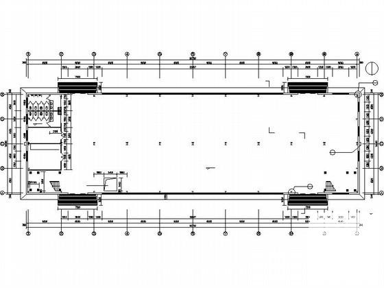 3层18米钢结构标准化厂房建筑施工CAD图纸 - 3