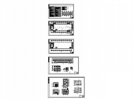 3层18米钢结构标准化厂房建筑施工CAD图纸 - 4