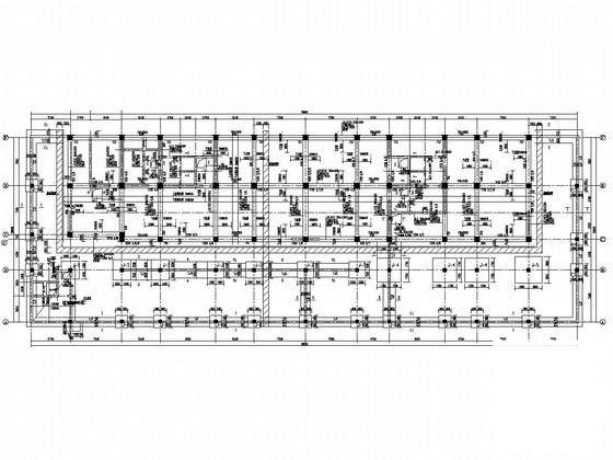 12层框剪结构商住楼结构CAD施工图纸 - 1