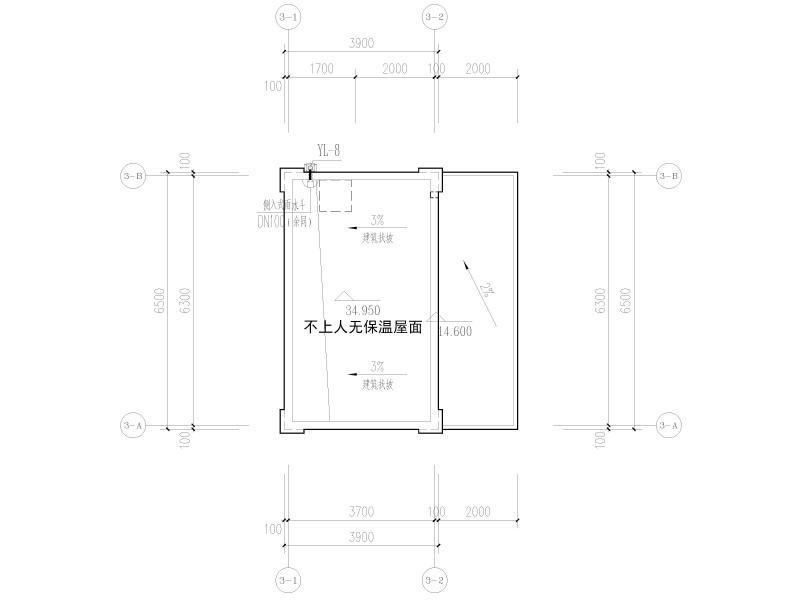 训练塔给排水平面图