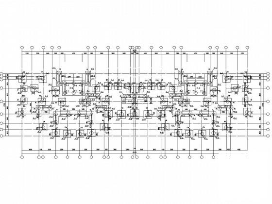 25层剪力墙结构住宅楼二期结构CAD施工图纸（人工挖孔桩） - 1