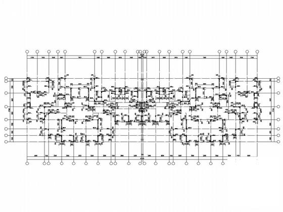 25层剪力墙结构住宅楼二期结构CAD施工图纸（人工挖孔桩） - 4