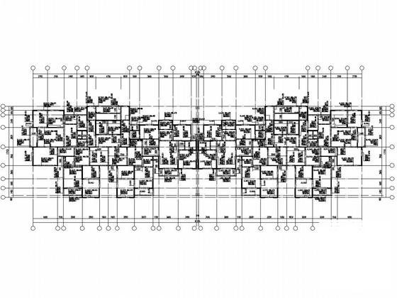 25层剪力墙结构住宅楼二期结构CAD施工图纸（人工挖孔桩） - 5