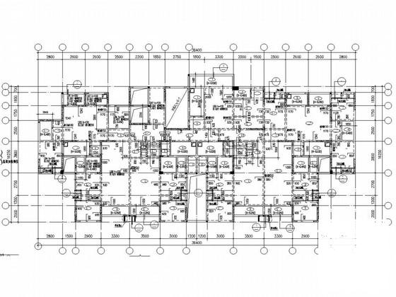 16、17层两栋剪力墙结构经济适用房结构CAD施工图纸（建施） - 3