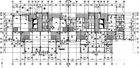25层桩基础剪力墙住宅楼结构CAD施工图纸 - 3