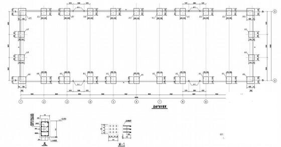 18m跨单层门式钢架厂房结构CAD施工图纸（独立基础） - 3