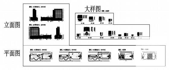 16层星级酒店建筑幕墙方案设计图纸 - 4