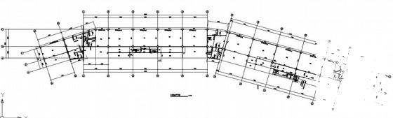 3层钢框架结构商务综合楼结构CAD施工图纸(钢构件加工详细设计图纸) - 1