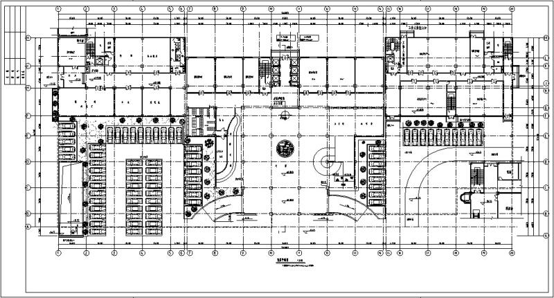 6套宾馆酒店建筑设计方案初设图纸/CAD施工图纸(钢筋混凝土结构) - 5