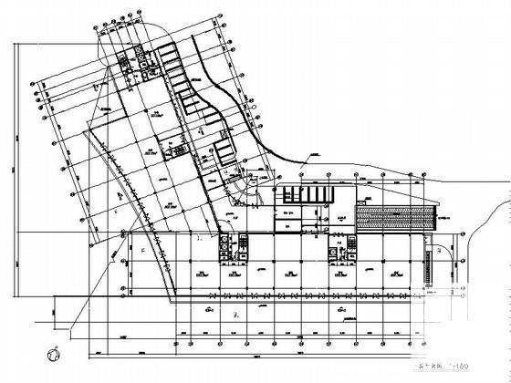 14层商业办公楼钢筋混凝土结构框架剪力墙建筑CAD图纸 - 3