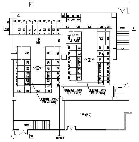 27层一类高层强电CAD施工图纸设计（三级负荷） - 4