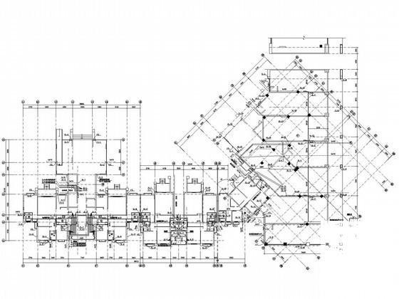 9层住宅楼建筑给排水CAD施工图纸 - 1