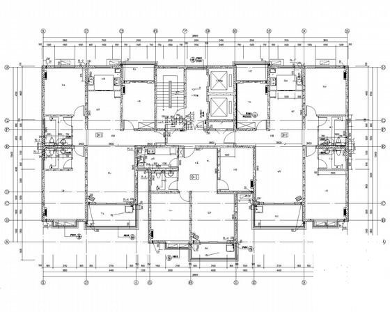 18层住宅楼小区给排水CAD施工图纸 - 1