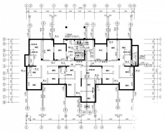 11层住宅楼给排水CAD施工图纸 - 1