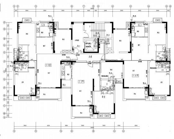 11层住宅楼给排水CAD施工图纸 - 2