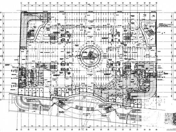 地下购物广场给排水及消防CAD施工图纸（施工雨水回收利用系统） - 1