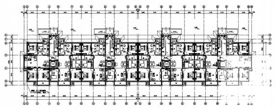 上11层钢筋混凝土结构住宅楼电气CAD施工图纸 - 4