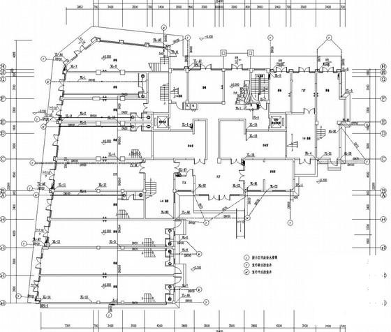 15层住宅楼群给排水消防CAD施工图纸 - 1