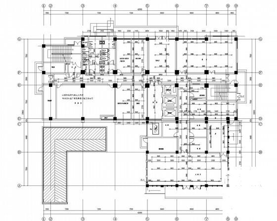 11,028平米11层公共建筑给排水消防CAD施工图纸 - 1