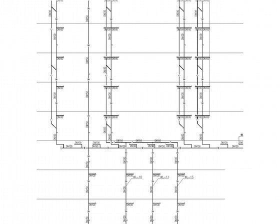 11,028平米11层公共建筑给排水消防CAD施工图纸 - 4