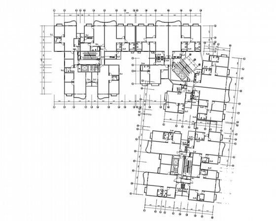 一类高层商住楼给排水消防改造工程CAD施工图纸（气体灭火） - 1