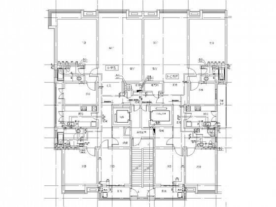 33层住宅楼给排水消防CAD施工图纸 - 1