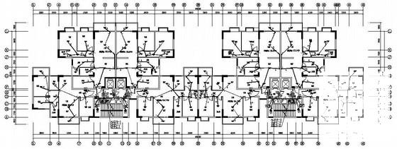 18层商住楼电气CAD施工图纸（二级负荷） - 1