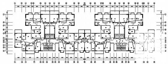 18层商住楼电气CAD施工图纸（二级负荷） - 2