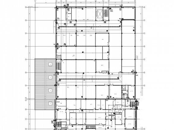 2层城市展厅给排水消防CAD施工图纸 - 1