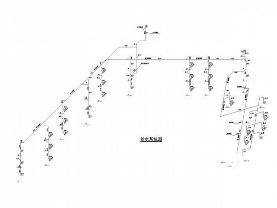 多层度假酒店给排水消防CAD施工图纸 - 2
