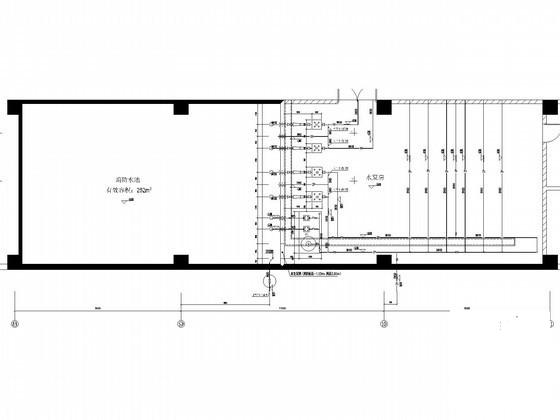 5层商贸物流城给排水消防CAD施工图纸 - 4