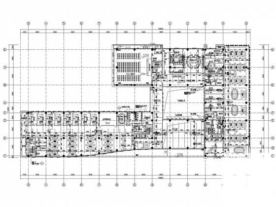 5层企业自用办公楼给排水消防CAD施工图纸（雨水回收利用雨水净化） - 3