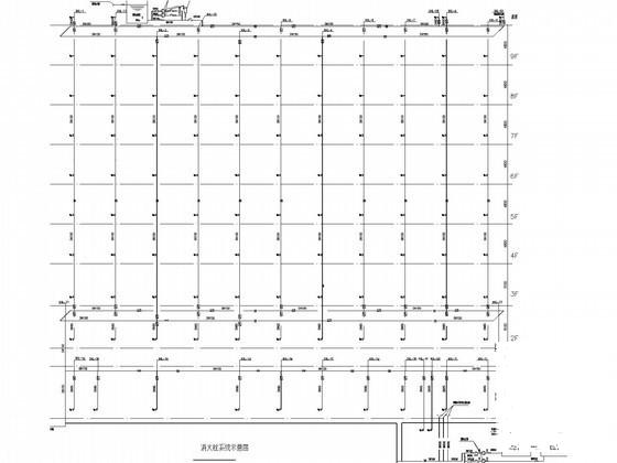 9层产业园生产楼给排水消防CAD施工图纸（冷却塔补水系统空调凝结水系统） - 4