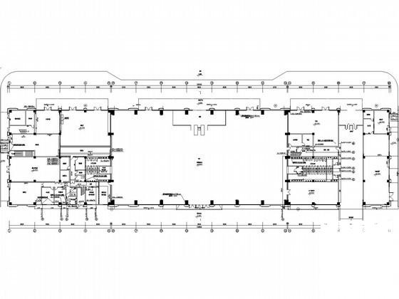 20米高铁路站房给排水消防CAD施工图纸(自动喷水灭火系统) - 1