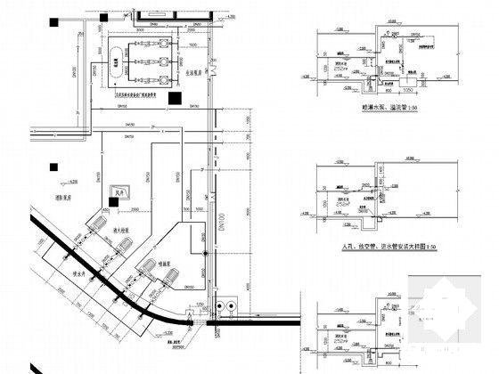 二类15层商住楼给排水消防CAD施工图纸 - 4