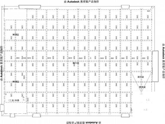 商业楼给排水及消防CAD施工图纸（16年最新设计） - 3