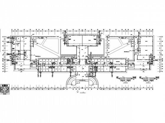 办公楼给排水及消防CAD施工图纸设计(自动喷淋灭火系统) - 1