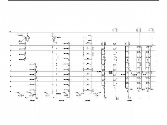 高层住宅楼给排水及消防CAD施工图纸设计(自动喷淋灭火系统) - 4